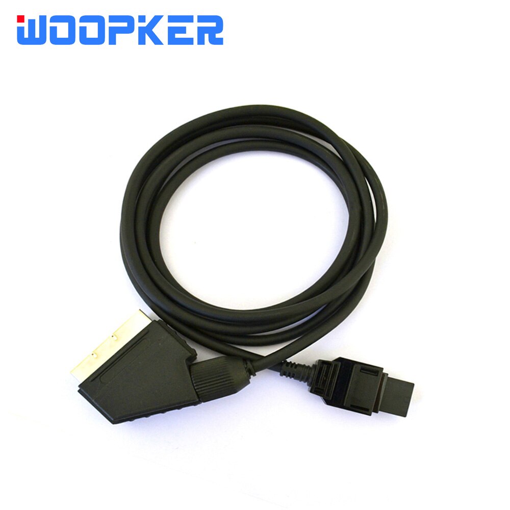 For PAL RGB Scart Video AV Cable Cord Lead for Nintendo N64 SNES 1.8m Gaming Accessories