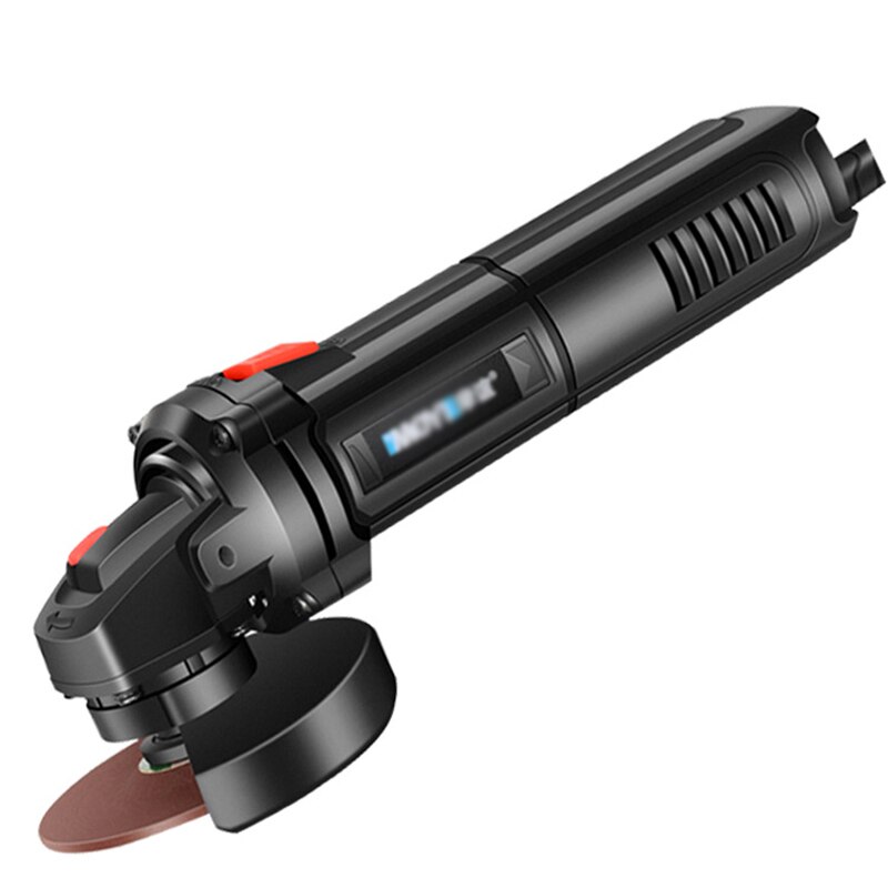 Angle Grinder, Push Switch Heavy Duty Grinder 980W/1080W 100mm Powerful Grinder Cutter for Cutting Polishing Metal Wood Stone