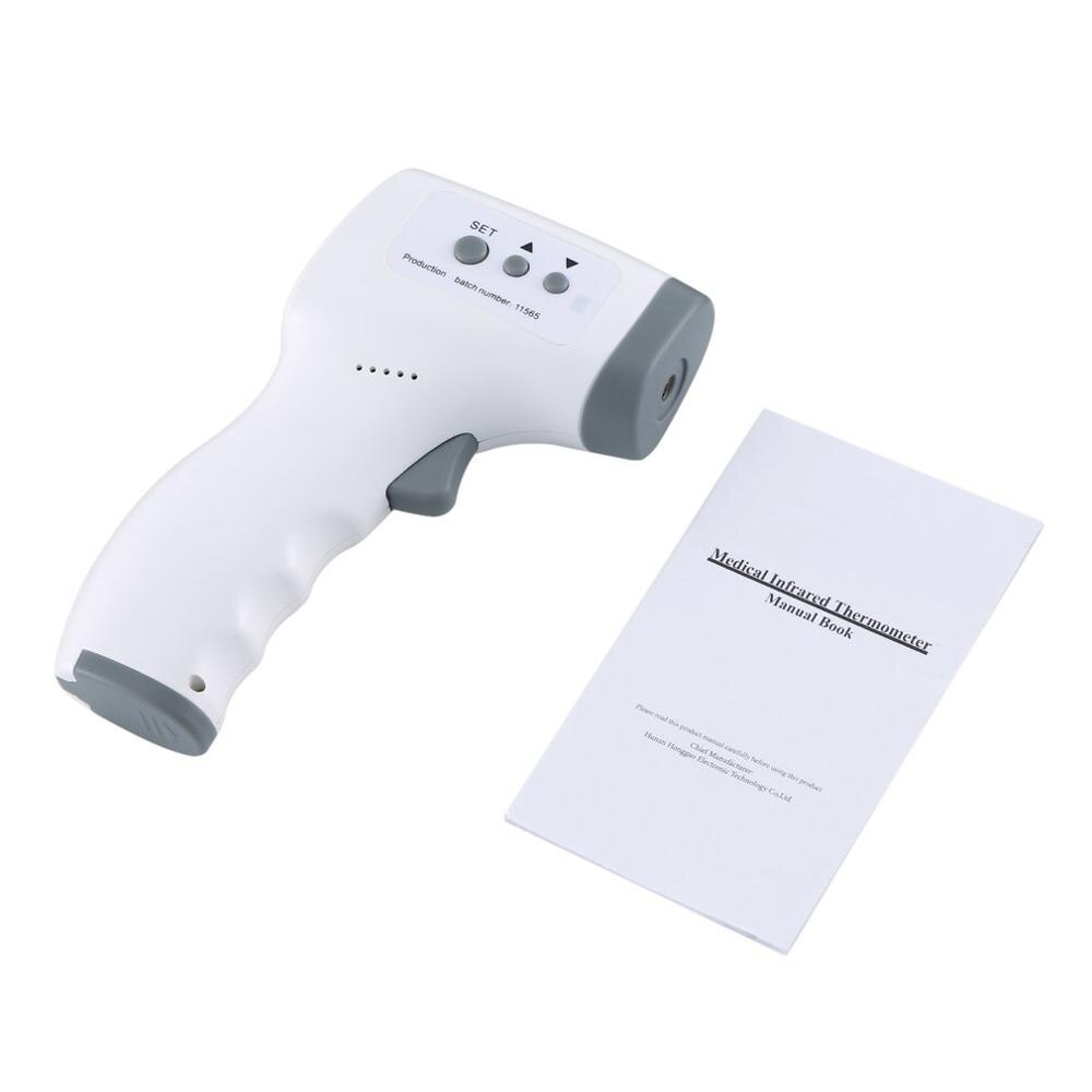 Contactloze lichaamsthermometer, draagbare baby-volwassene, infrarood oor-voorhoofd digitale temperatuurtest, koortsthermometer