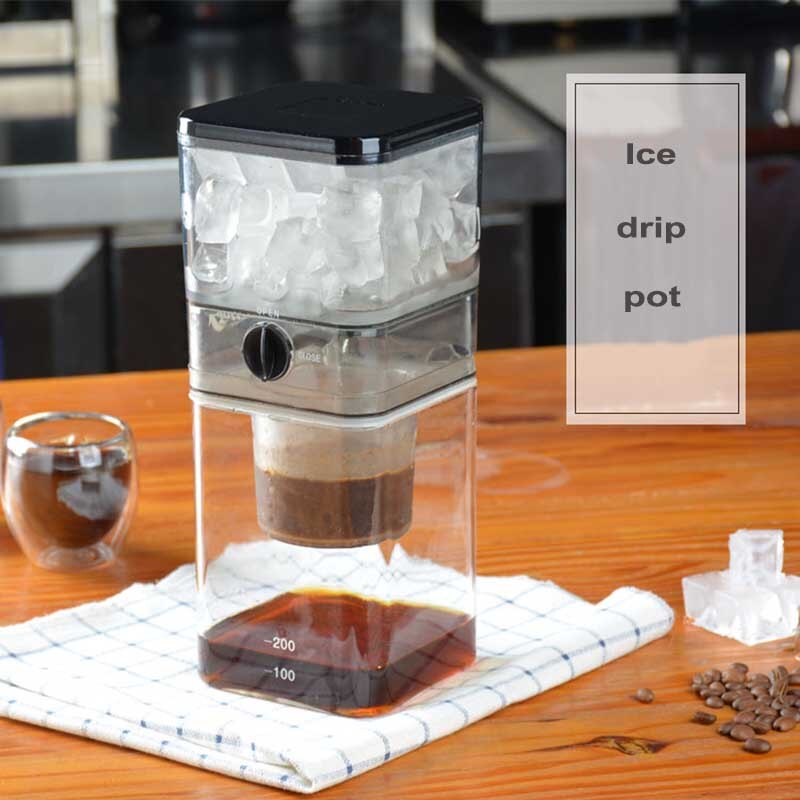 Cold Extraction Pot Coffee Machine Ice Drip Pot and Commercial Ice Coffee Machine Small Pot Ice Pot