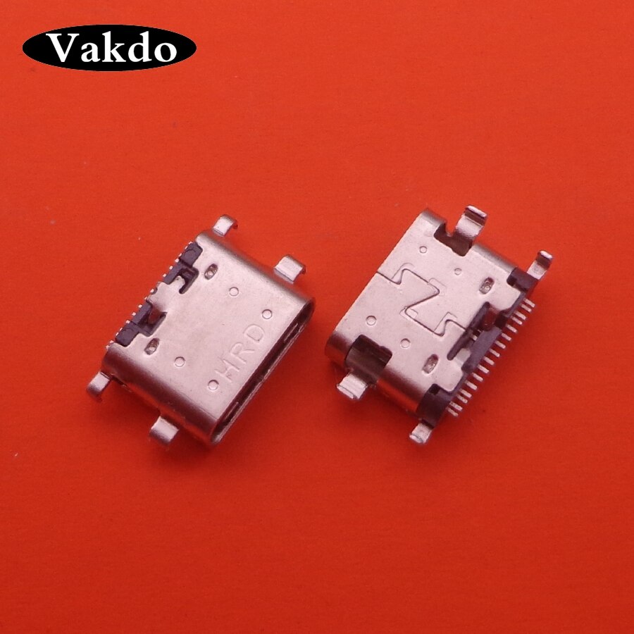 2 Pcs Voor Homtom HT3 HT7 Pro MTK6580 Mini Micro Usb Laadstroom Port Socket Power Connector Vervanging Belangrijkste Moederbord Jack Dock