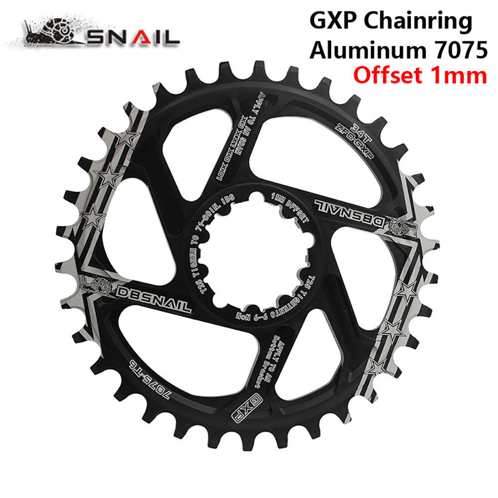Slakkenhuis kettingblad mtb fiets kettingblad tandplaat gxp pedivela 1mm 34-40t kettingblad voor sram gx  xx1 x1 x9 gxp eagle nx
