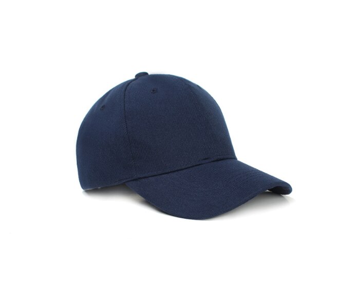 15 Color! Summer Autumn Soild Men Women Baseball Cap Adhesion Hat HipHop Adjustable Cool Sunhat: Navy