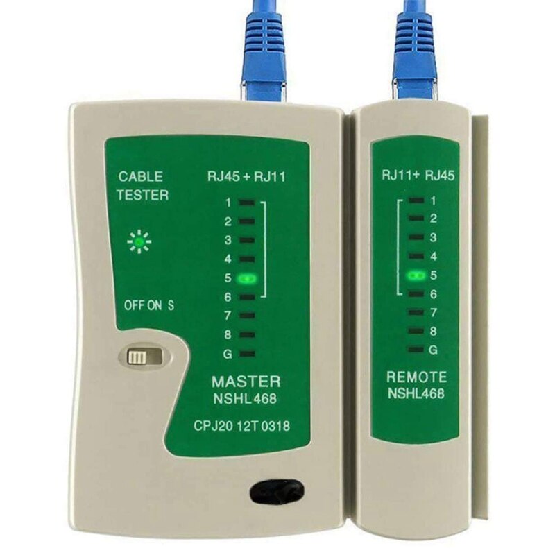 Cable Tester RJ45 RJ11 Ethernet Cable Tester Detector Remote Test Tools Line Finder