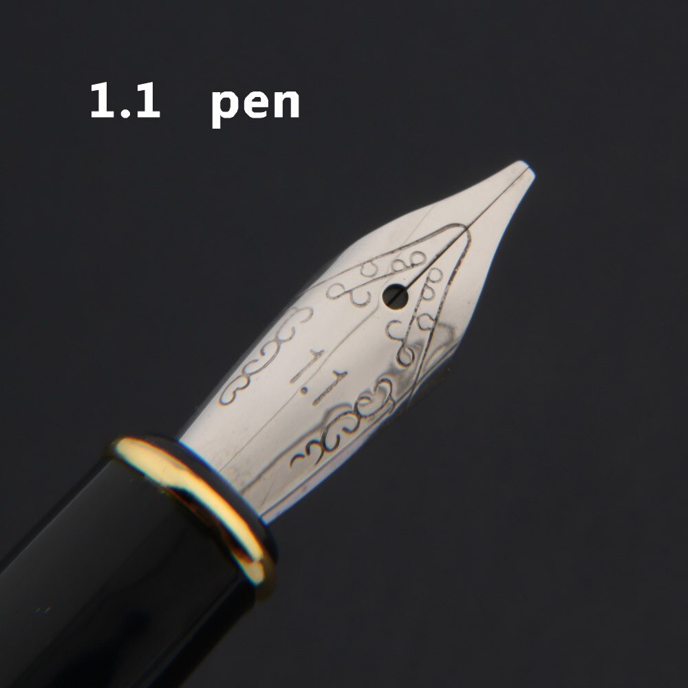 metal parallel Fountain Pen red golden 388 copperplate calligraphy Gothic art body art Flat Stationery Office school supplies: 1.1 pen