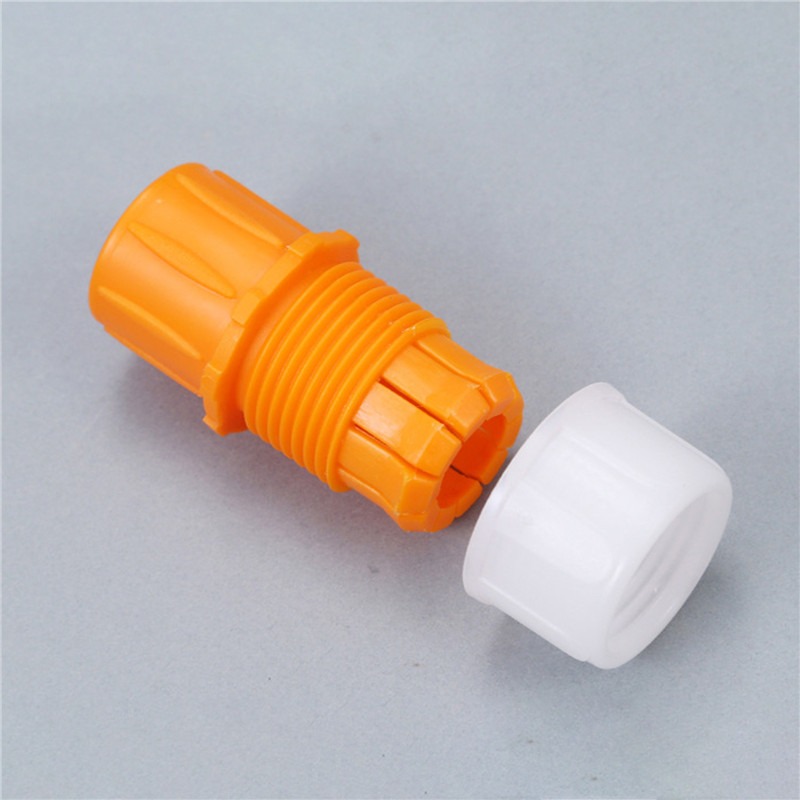 1/2 Stuks Universele Slang Kraan Snel Connector Graden Slang Waterkraan Schroefdraad Connector Kraan Adapter Voor Tuin Irrigatie: Goud