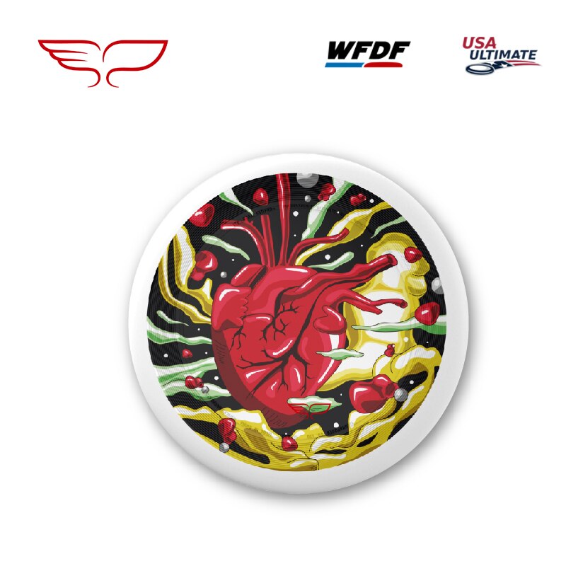 De Prachtige Yikun Professionele Ultimate Flying Disc Gecertificeerd Door Wfdf Voor Ultieme Disc Concurrentie Sport 175G: FUSHU