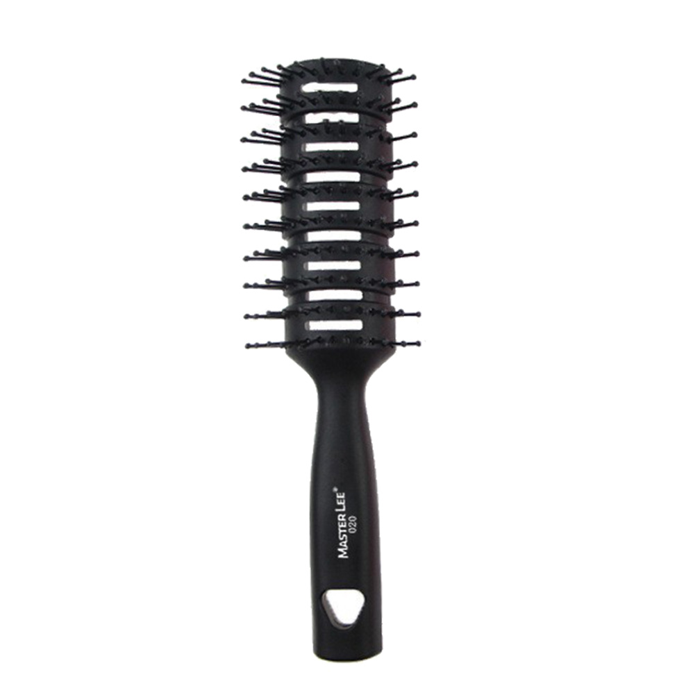 Haar Pinsel Massage Nass Haar Kamm Detangler Haarbürste Nass Lockiges Styling Werkzeug Haar Pinsel Massage Zubehör #22: Schwarz