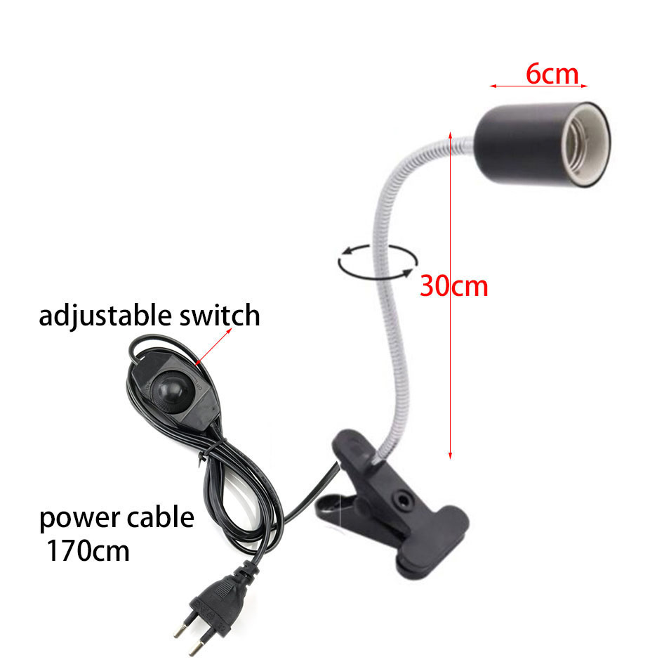 UVA UVB rettile portalampada impostato di lampadine con clip tartaruga lampadina lampada kit tartarughe termometro riscaldante igrometro kit lampada crogiolarsi