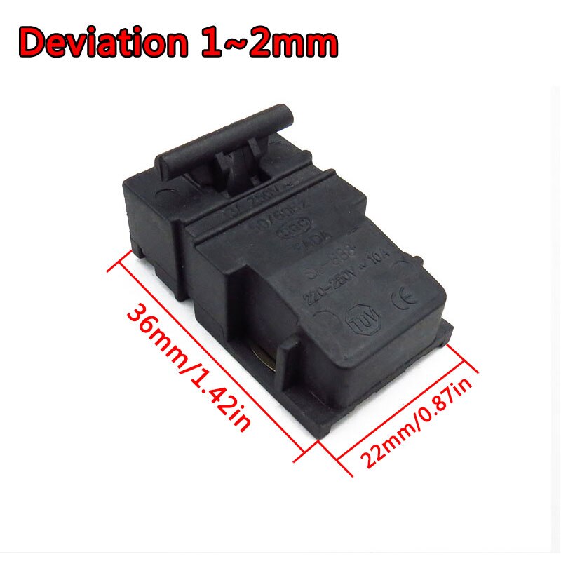 2Pcs Electric Kettle Steam Switch SL-888 220V 13A Spare Replacement Parts Therm1Pcs Elecostat Switch Steam Electric Kettle Parts