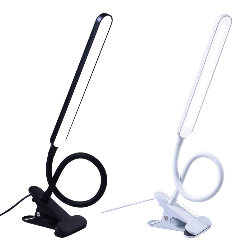 LED-Schreibtischlampe zum Aufstecken, Augenschutzlampe, aufsteckbare Lampe, Leselampe für Schüler, USB-Stecklampe