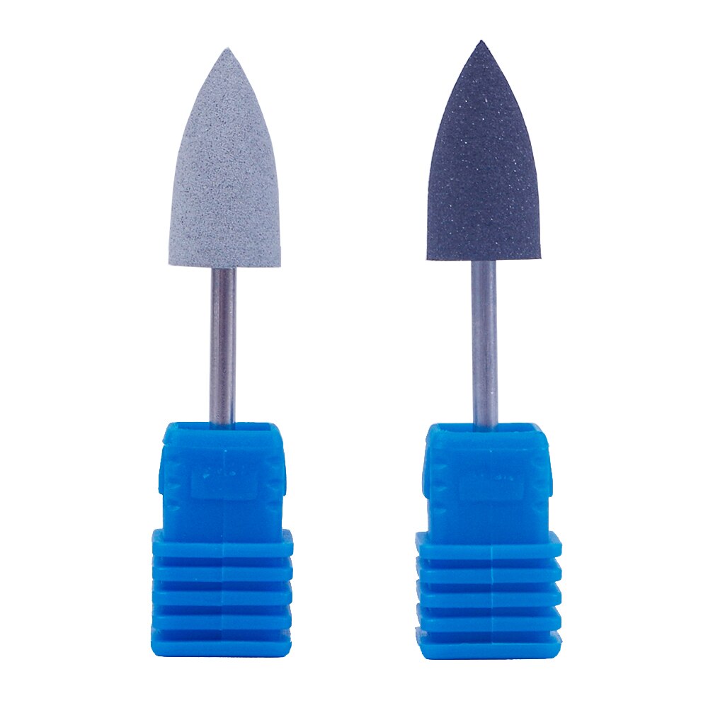 Broca de silicona de goma para uñas, pulidora rotativa para manicura, accesorios, herramientas de pulido de pies