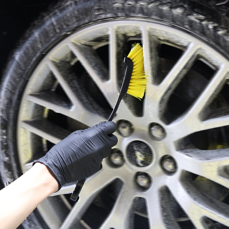 Auto Reifen Felge Reinigung Pinsel Detaillierung Pinsel Waschen Handtuch Bausatz Universal- Rad Reifen Reinigung Zubehör
