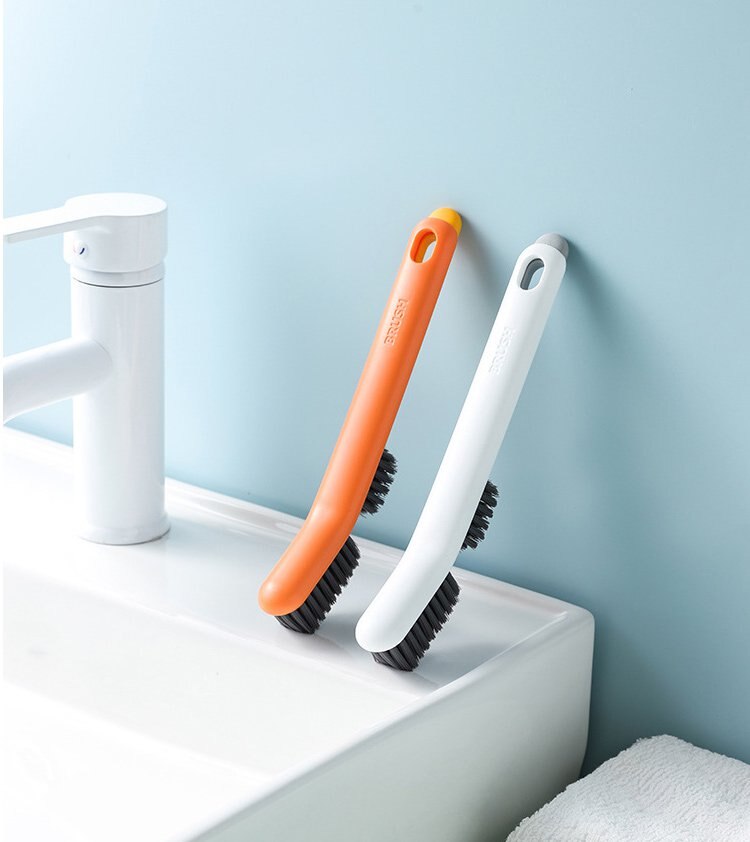 Shoe Brush Household Shoe Washing Brush, Soft Bristles, Laundry Brush, White Shoe Collar Cleaning Brush, Board Brush Set