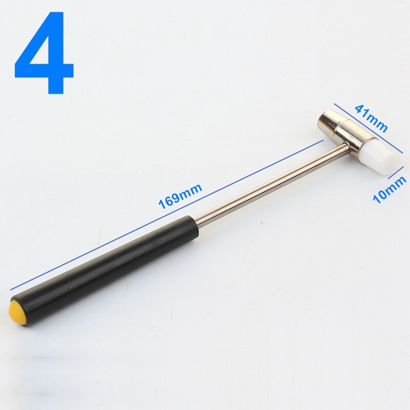 Geavanceerde hamer hamer sieraden reparatie gereedschap staal gouden sieraden gereedschap mini metaalbewerking handgemaakte doe-het-zelf kleine hamer: 4