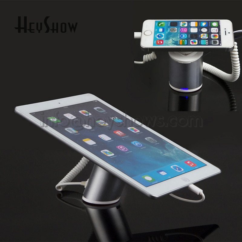 Mobile Cell Phone Security Display Stand Smartphone Burglar Alarm Holder Iphone Exbbit Bracket For Tablet Anti-theft Show Rack