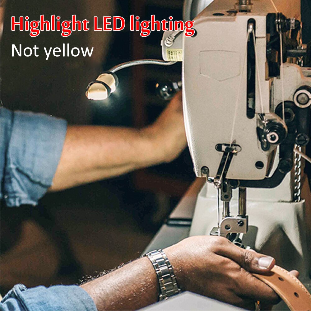 LED Super Bright Sewing Clothing Machine Lights Multifunctional Flexible Work Lamps Lights For Workbench Lathe Magnetic Base