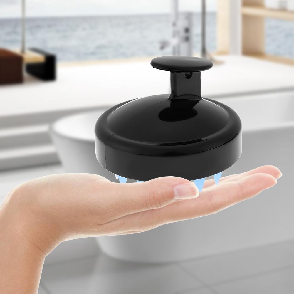 Brosse de lavage des cheveux en Silicone, 1 pièce, peigne de Massage pour la tête et le corps