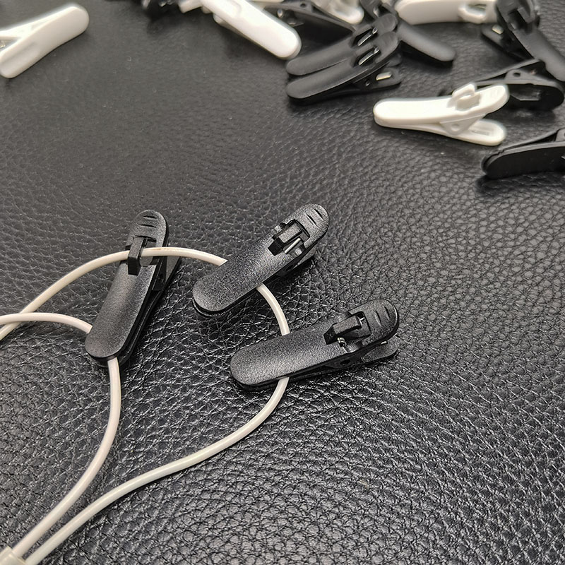15 teile/los klemmen für kopfhörer Headset klemme kragen Clip kopfhörer kabel Clips kopfhörer zubehör mp3/4 schützen