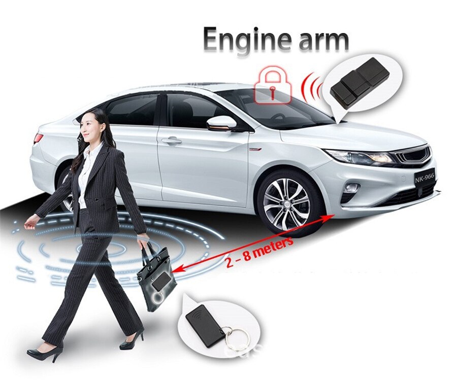 2.4gh Wireless Immobilizer Car Engine Lock Autocar Immobilizer Intelligent Circuit Cut Off Anti-Hijacking