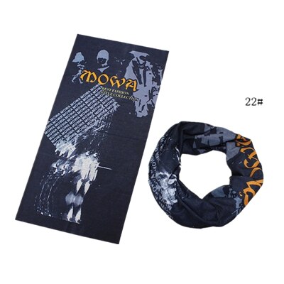 Bandana de ciclismo multifunción para bicicleta, gorra para ciclista sin costuras de verano para hombre, diadema para sudor, pañuelo de cabeza de pirata: 22