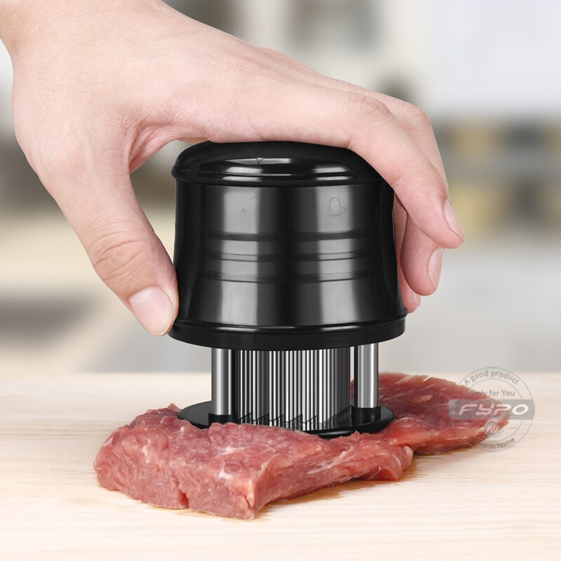 Fypo Vleesvermalser Ultra Scherpe Naald Roestvrijstalen Messen Keuken Tool Voor Steak Varkensvlees Rundvlees Vis Tederheid Kookgerei