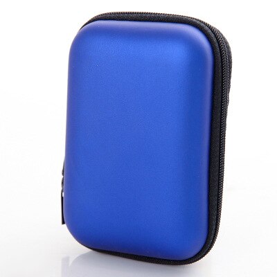 Electronic Digital Organizer Bag Mobile Phone Data Cable Charger Accessories Box Portable Headset Bag Solid Color Tote Case: A-6