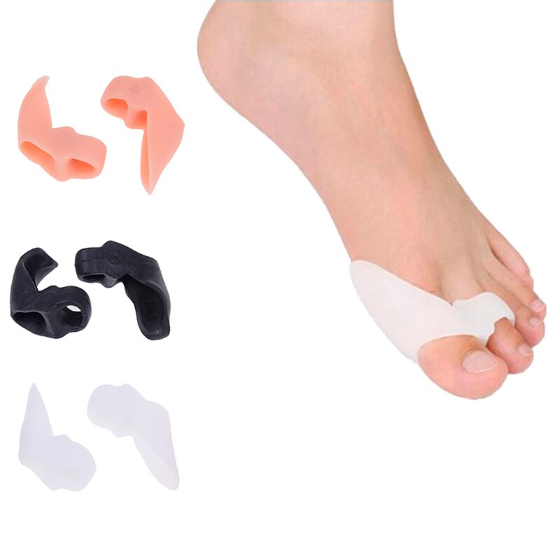1 par silikone gel bunion storetå separator spreder letter fodsmerter fod hallux valgus korrektion vagtpude concealer tommelfinger