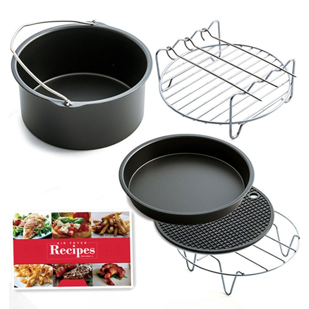 Air Frying Pan Accessories 5Pcs Kitchen Accessories Fryer Baking