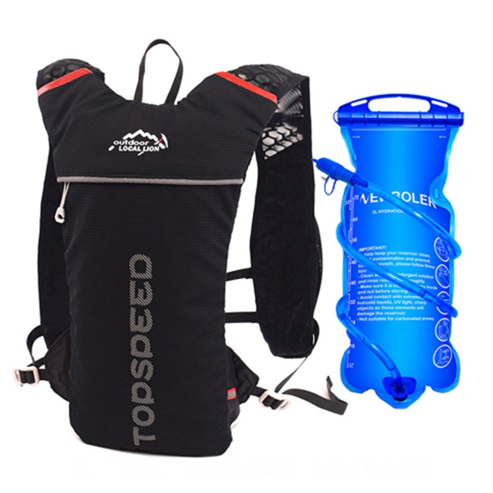 Newboler Trail running-ultraleichter 5-l-Rucksack, laufende Trink weste, Marathon, Fahrrad 2l Wasser beutel
