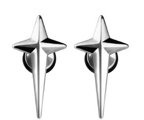Persoonlijkheid trend cross oorbellen