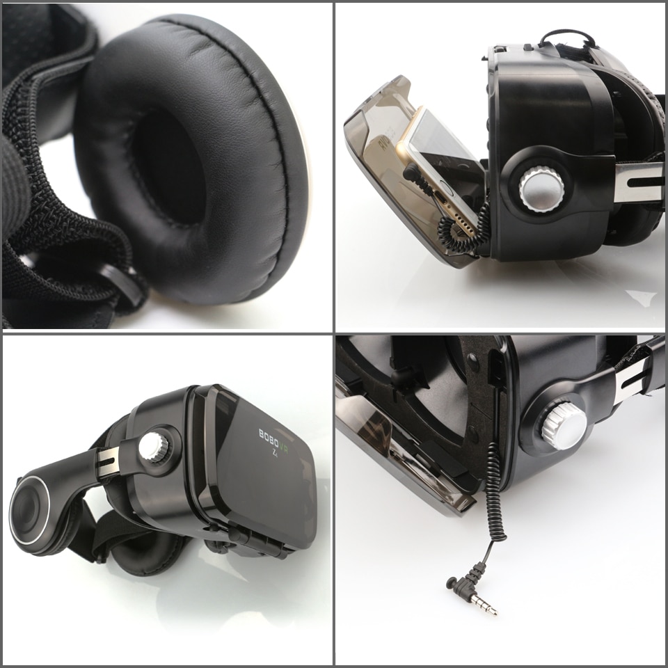 BOBOVR Z4 VR Box 2,0 gafas 3d gafas de realidad Virtual Google cardboard bobo vr z4 vr auriculares para teléfonos inteligentes de 4,3-6,0 pulgadas