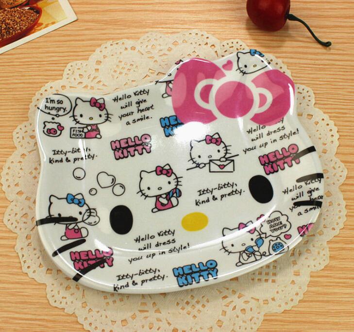 Plate plastic resin snack dish plate pink: 5