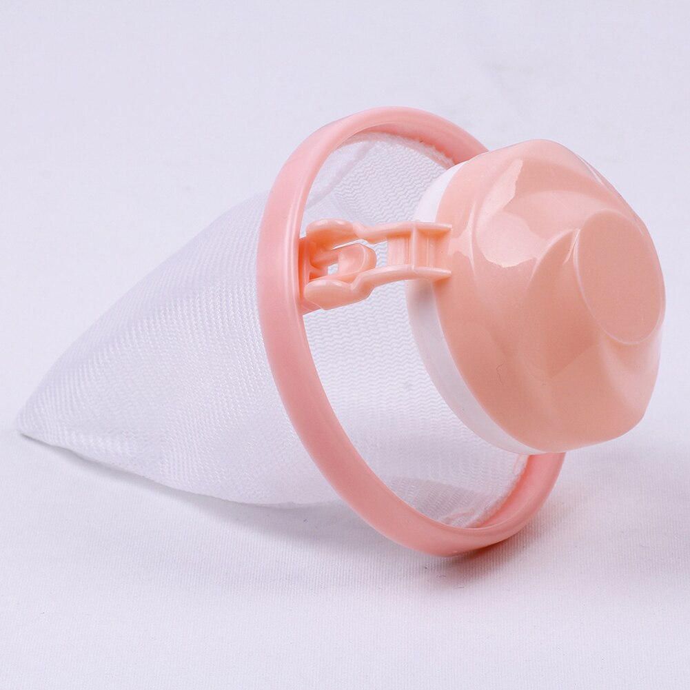 Reusable Top Loader Washing Machine Handy Lint Trap Debris Filter Mesh Pouch Remover Hair Catcher Washer