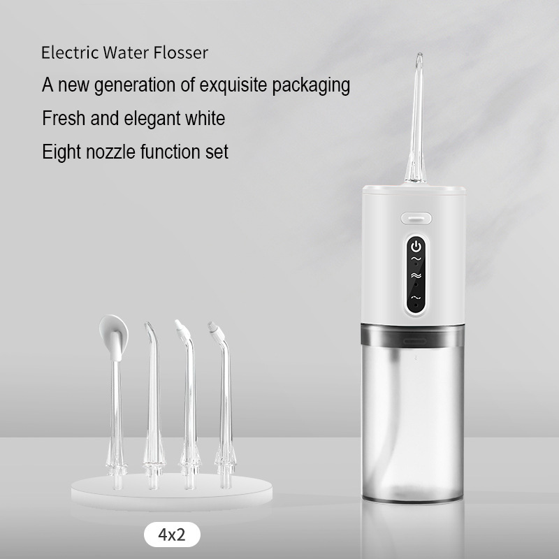 Xiaomi Orale Irrigator Draagbare Ipx7 Waterdichte Charg 3 Modi Tanden Schoner Puls Tandheelkundige Handheld Water Jet Flosser Orale Reiniger: YELLOW