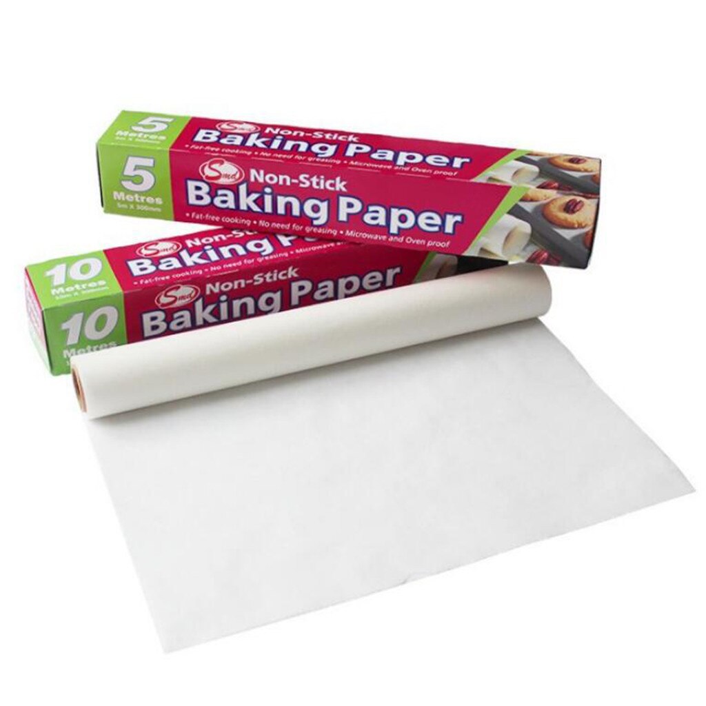 Oven oil paper 5M 10M 35M Baking Paper Parchment Paper Rectangle Baking Sheets for Bakery BBQ Party: B10