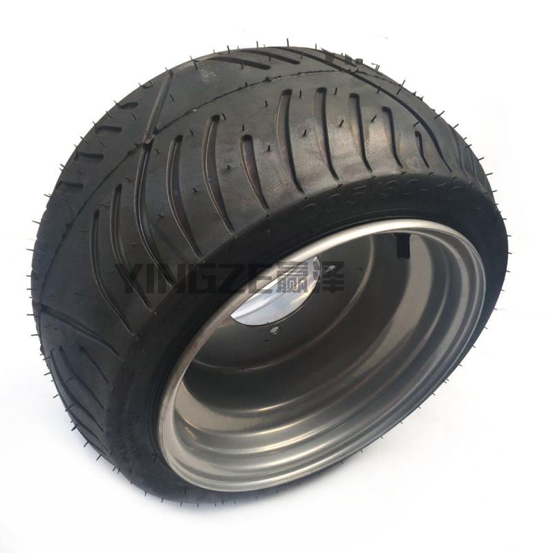 GO KART KARTING ATV UTV Buggy 205/30-10 Inch Wheel Tubeless Tyre Tire With Metal Rim Hub