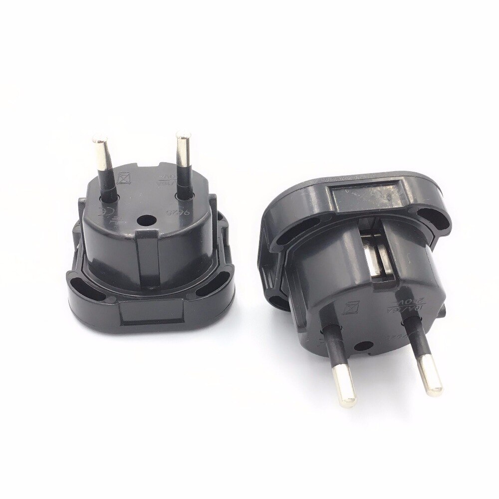 Vk naar eu europa adapter universele reislader stekkerconverter stopcontact 2- pins 240v