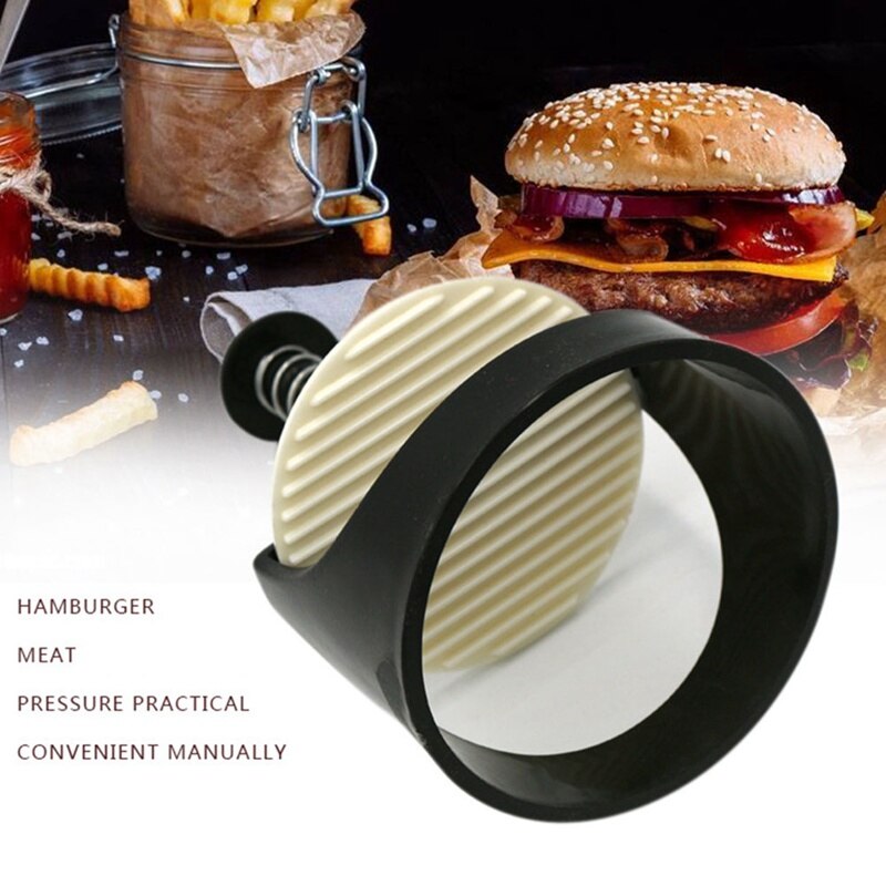 Prensa Manual multifuncional para hamburguesas, herramienta de fabricación Manual para hamburguesas