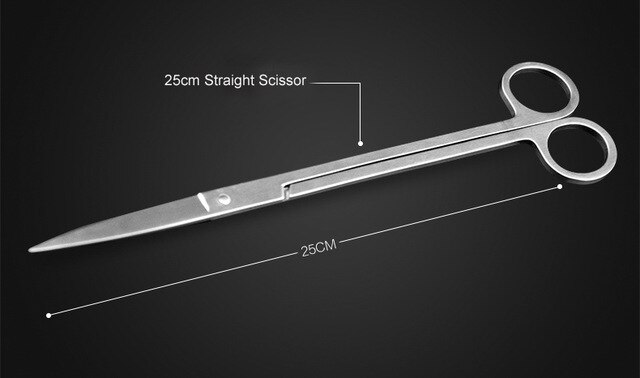 Aquarium Tools Kit Aquascaping Tank Aquatic Plant Tweezers Scissors Stainless Steel Maintenance aquarium supplies: G
