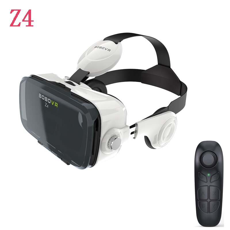 VR BOBO Z4 Z5 Glasses Goggles Box Headset Earphone Virtual Reality 3D Helmet Video Bluetooth Movia Controller: Z4 B03