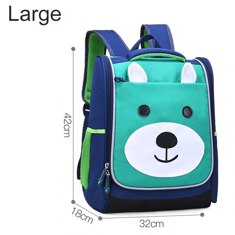 Kinderen Schooltassen Voor Meisjes En Jongens Cartoon Rugzak Basisschoolleerlingen Rugzakken Meisje Boekentas Kinderen Schooltas Mochila: large green