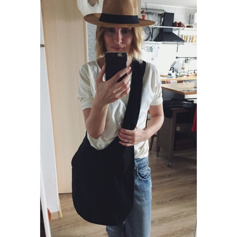 Women Men Cotton Crossbody Bag Shoulder Bags Messenger Hobo Hippie Boho Bag Women free Fringe