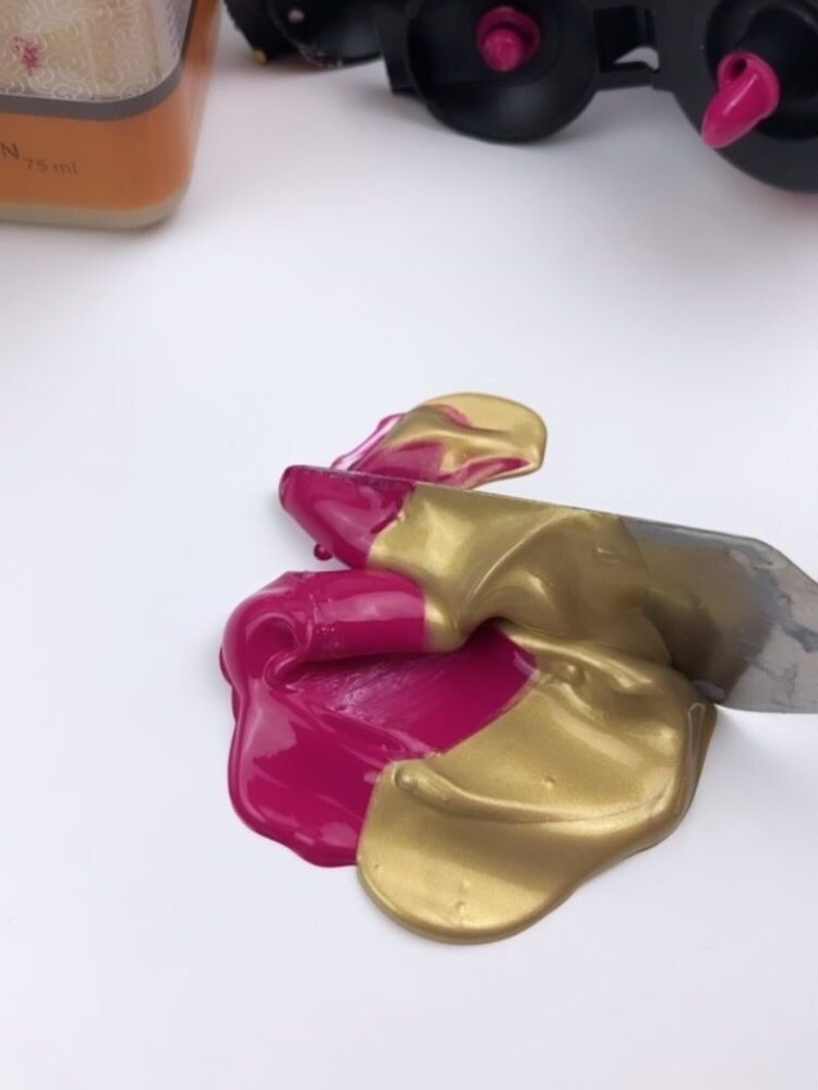 Artdeco Acrylic Paint 140ml Yellow Color art hobby school season