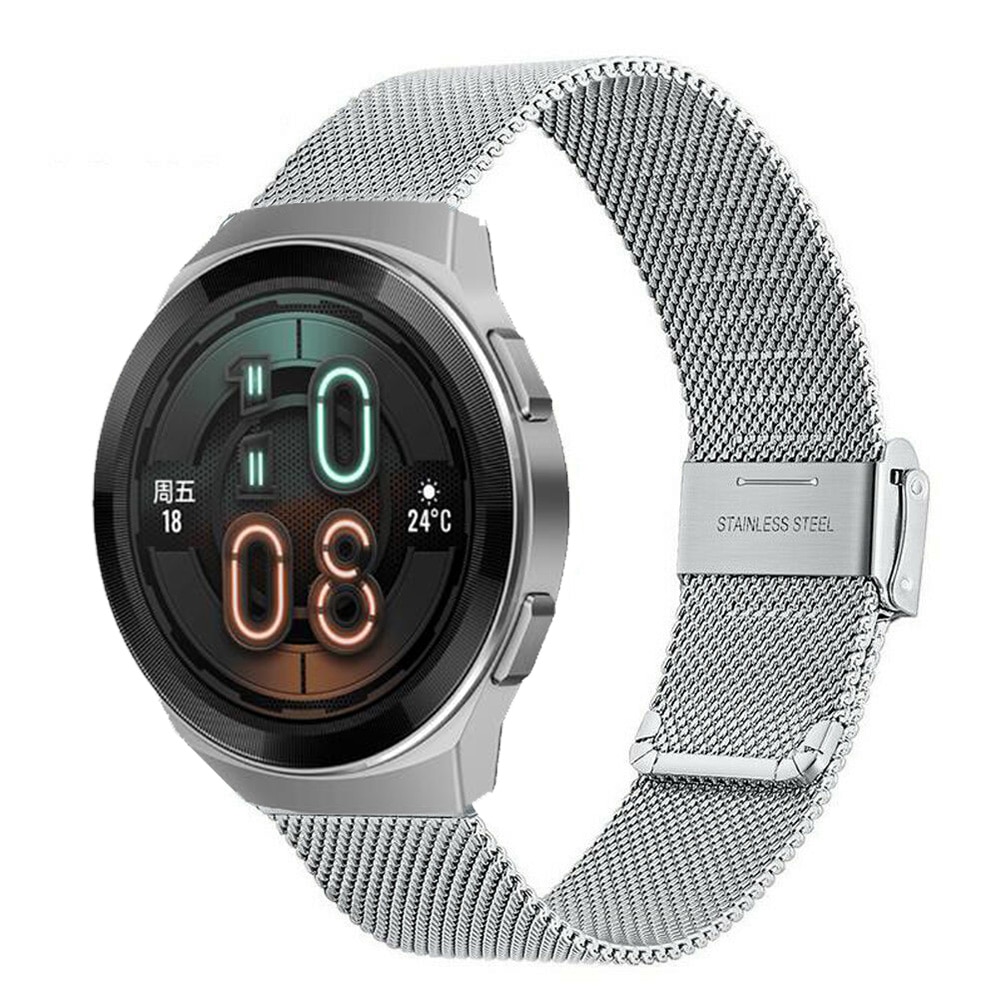 Für Huawei Uhr GT 2E Gurt Milanese Armbinde Edelstahl 22mm Uhr Band gt2e 46mm Ersatz Armbinde