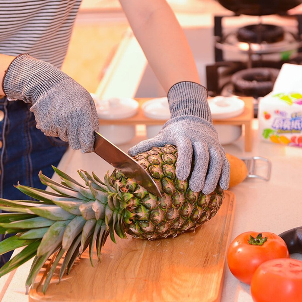 Guantes de seguridad anticorte, protección para pesca al aire libre, Nivel 5, protección para cocina, resistente al corte, corte de carne y pescado