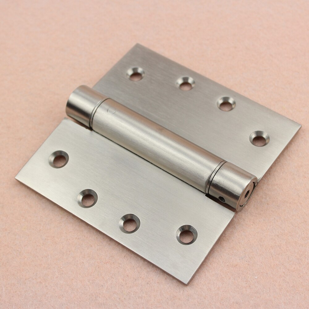 Heavy durty self closing spring door hinge Stainless Steel Free Slot Bearing Thickened Mute Sub Hinge for 60-80 Kg door