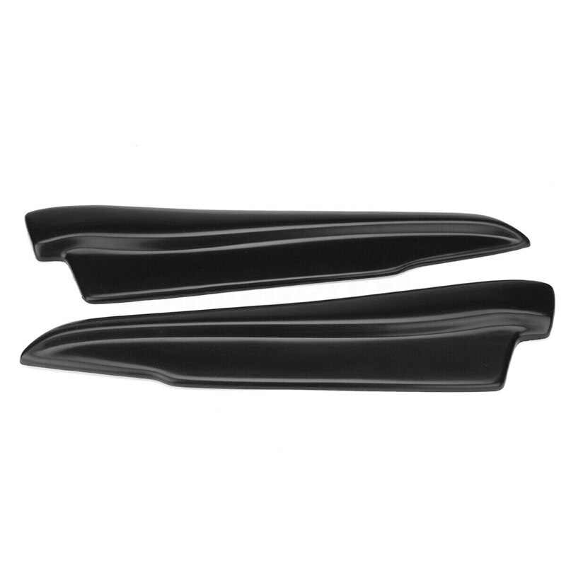 Para falda lateral de coche parachoques trasero labio Splitter Winglet Delantales para-BMW Serie 3 E90 E91 E92
