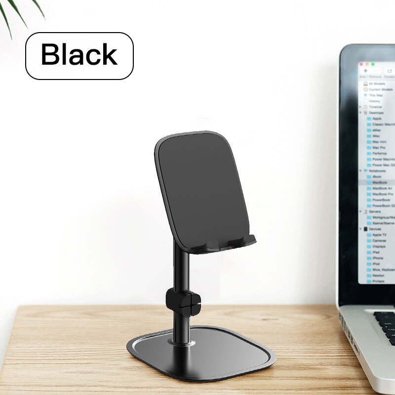 Baseus Telescopico Desktop Supporto Del Supporto Del Telefono Per Tablet Pad Del Desktop Tabella Del Supporto Del Supporto Del Basamento Per Il Telefono Cellulare Del Telefono Mobile Del Basamento Del Supporto Del: Black Normal