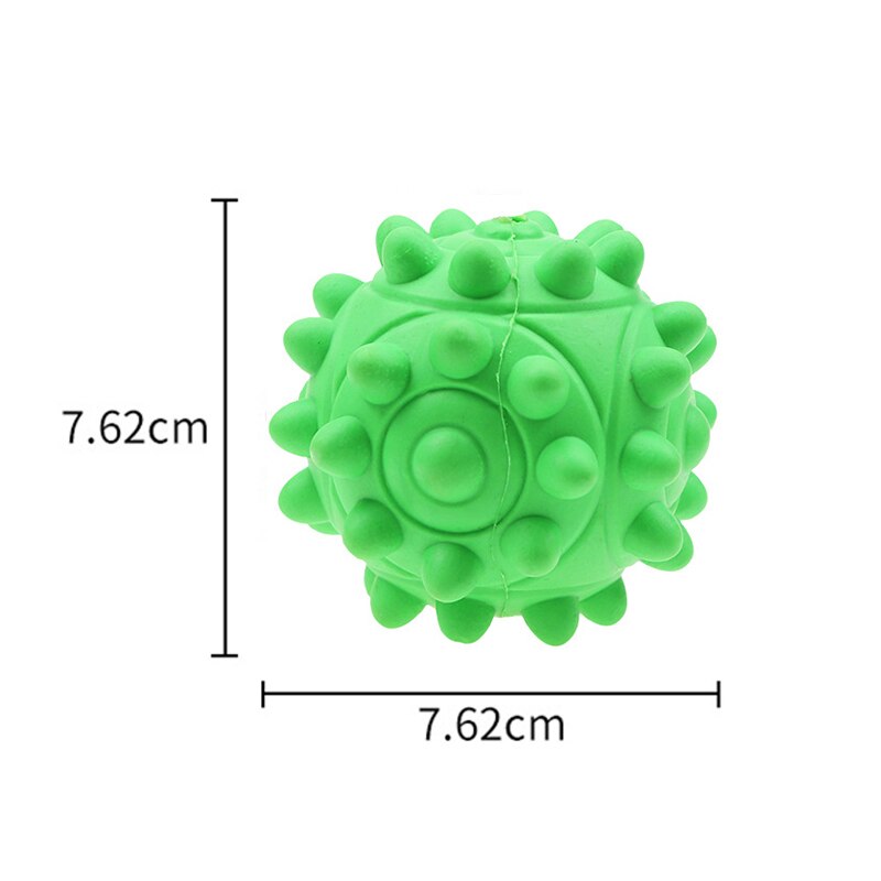 Rubber Hond Speelgoed Bal Interactieve Hond Chew Speelgoed Voedsel Dispenser Voor Hond Gebitsreiniging Speelgoed Extra Tough Training Hond levert: Green 1